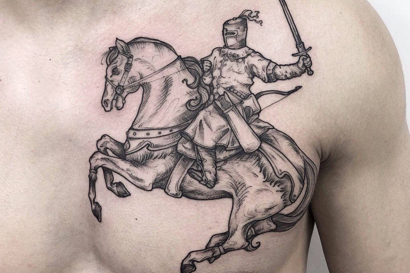 Ritter Tattoo vorlagen