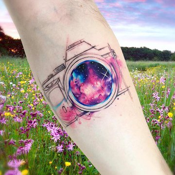 tattoo kamera ideen