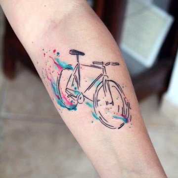 Fahrrad Tattoo Bedeutung