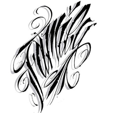 Tattoo Lettering Vorlagen