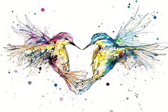 Watercolor Tattoos vorlagen