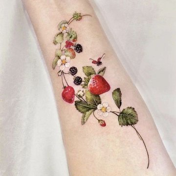 brombeere tattoo bedeutung