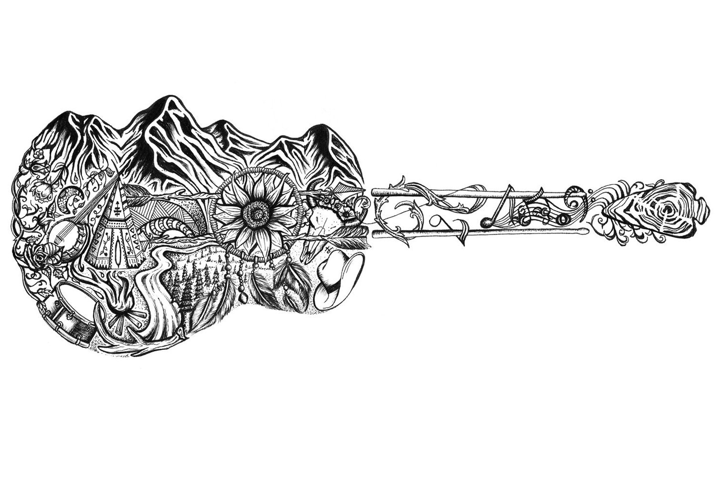gitarre tattoo bedeutung