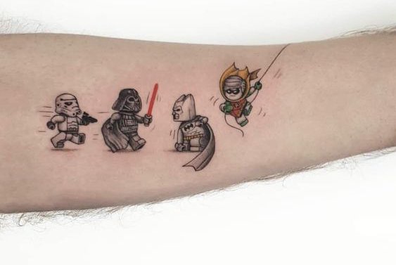 Lego Tattoo Vorlagen