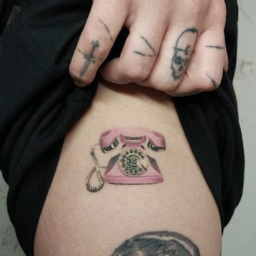 Telefon Tattoo vorlagen