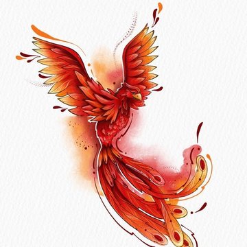 Feuervogel Tattoo Bedeutung