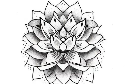 lotusblume tattoo Vorlagen