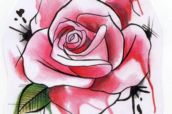 Roter Rose Tattoo Bedeutung