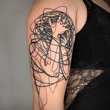 Linework Tattoos Vorlagen