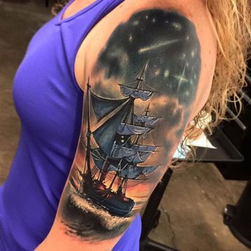 Segelboot Tattoo bedeutung