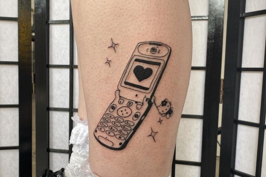 Telefon Tattoo vorlagen