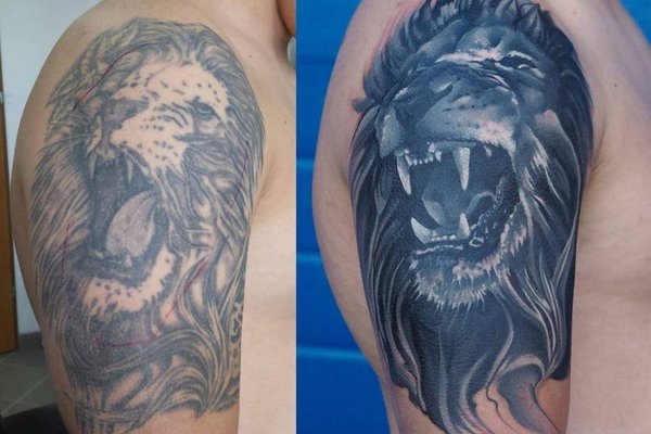 Tattoo-Korrektur