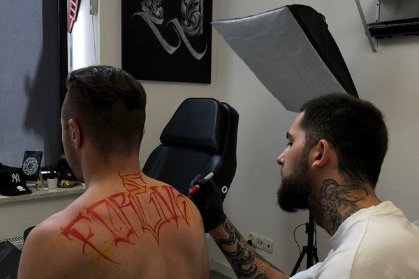 Tattoo in Berlin Red