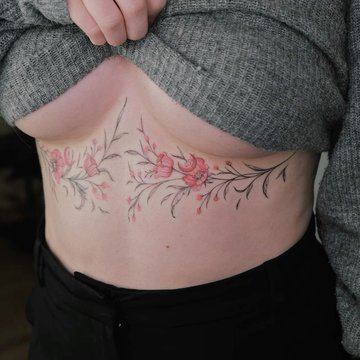 Underboob Tattoo