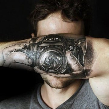 tattoo kamera ideen