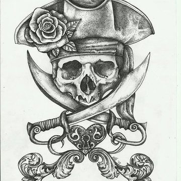 Piraten Tattoo vorlagen