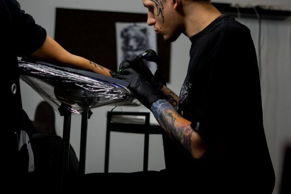 Tattoo salon in Frankfurt