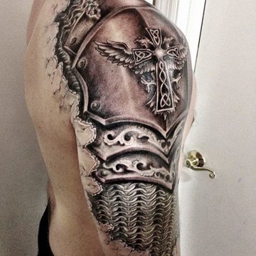 Rüstungen Tattoo Bedeutung