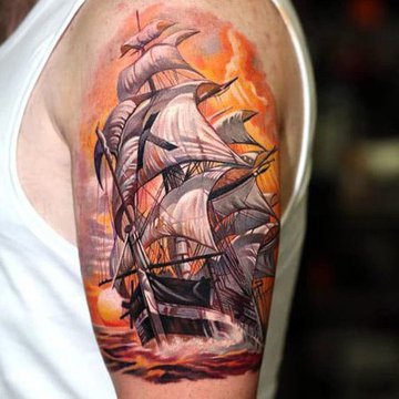 Segelboot Tattoo bedeutung