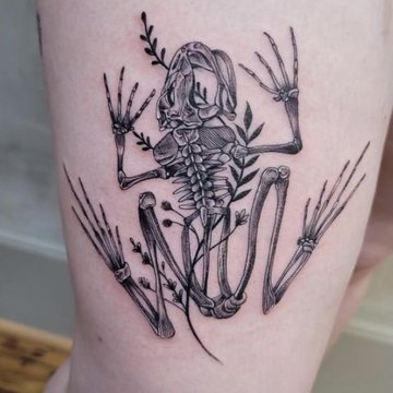 Skelett Tattoo bedeutung