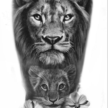 Löwen Tattoo vorlagen