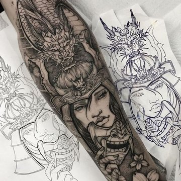 Tattoos für Männer auf dem Unterarm