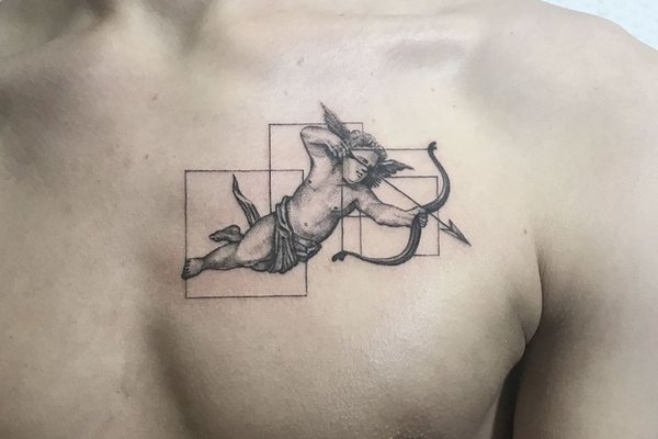 engel tattoos frauen