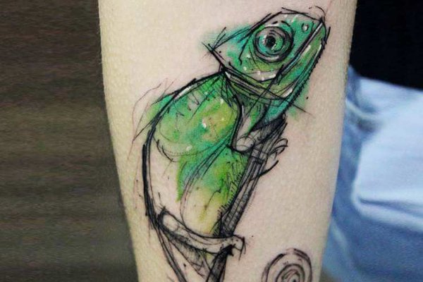 Chamäleon Tattoo bedeutung