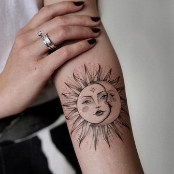 Sonnen Tattoo bedeutung