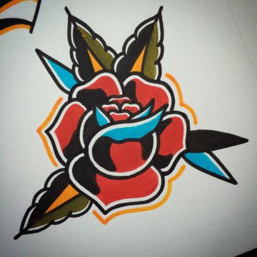Roter Rose Tattoo Bedeutung
