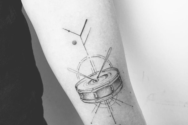 Trommel Tattoo Bedeutung