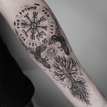 Tattoos für Männer auf dem Unterarm