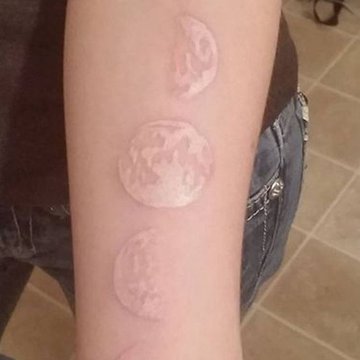 Weiße Tattoos