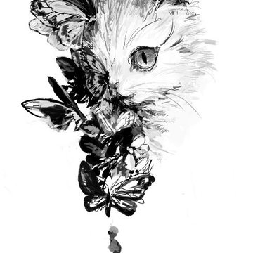 katzen tattoos vorlagen