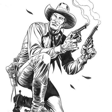 Cowboy Tattoo Vorlagen