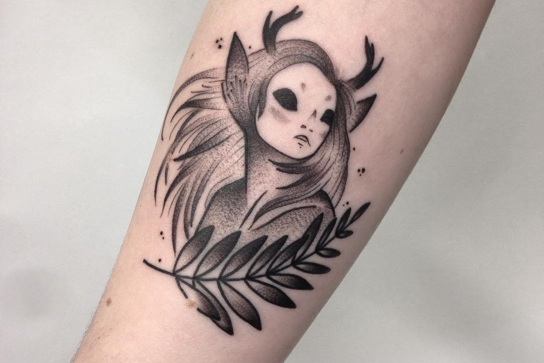 elfen tattoo klein