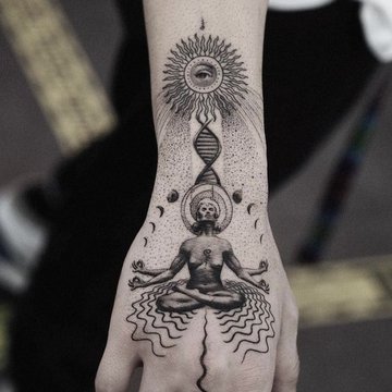 Mönch Tattoo vorlagen