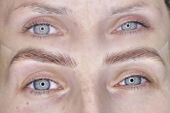 Microblading Augenbrauen Vorteile