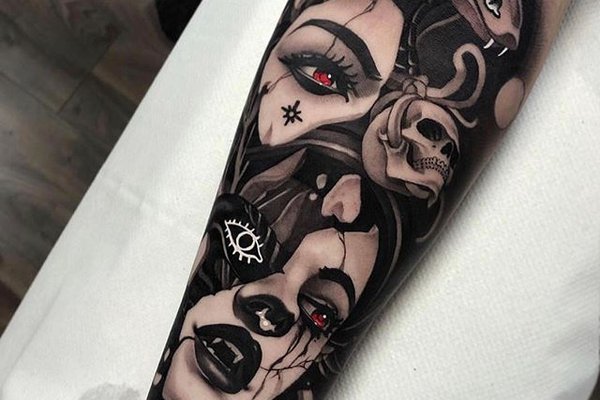 Vampir Tattoo Bedeutung