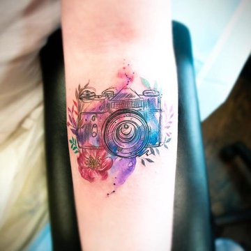 tattoo kamera ideen