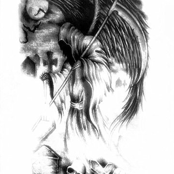 Sensenmann Tattoo bedeutung