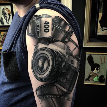 tattoo kamera ideen