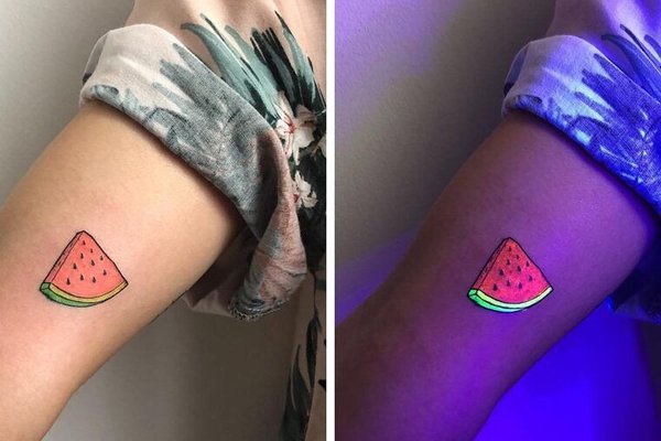 Schwarzlicht Tattoo