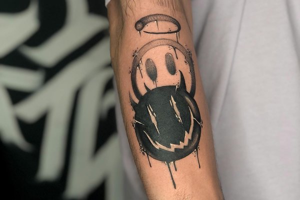 Männer-Arm-Tattoos