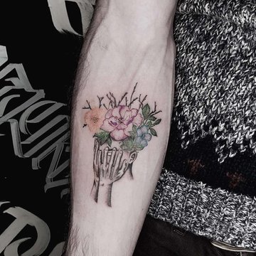 Männer-Arm-Tattoos