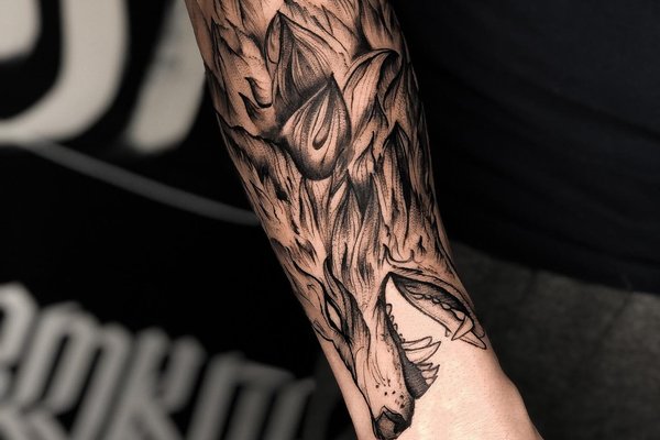 Männer-Arm-Tattoos