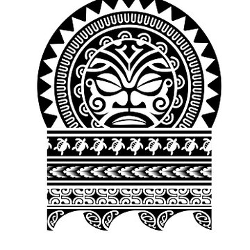 Polynesien Tattoos für Männer
