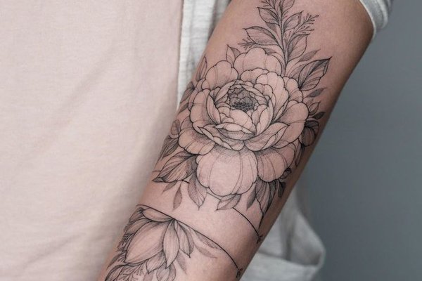 Pfingstrosen Tattoo bedeutung