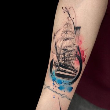 Segelboot Tattoo bedeutung
