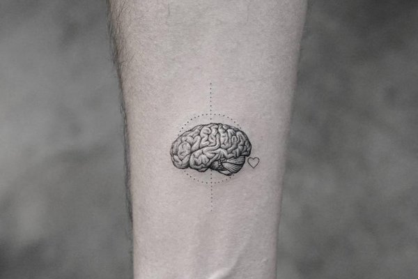 Gehirn Tattoo bedeutung